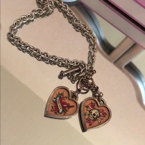 Classic hardware tattoo necklace